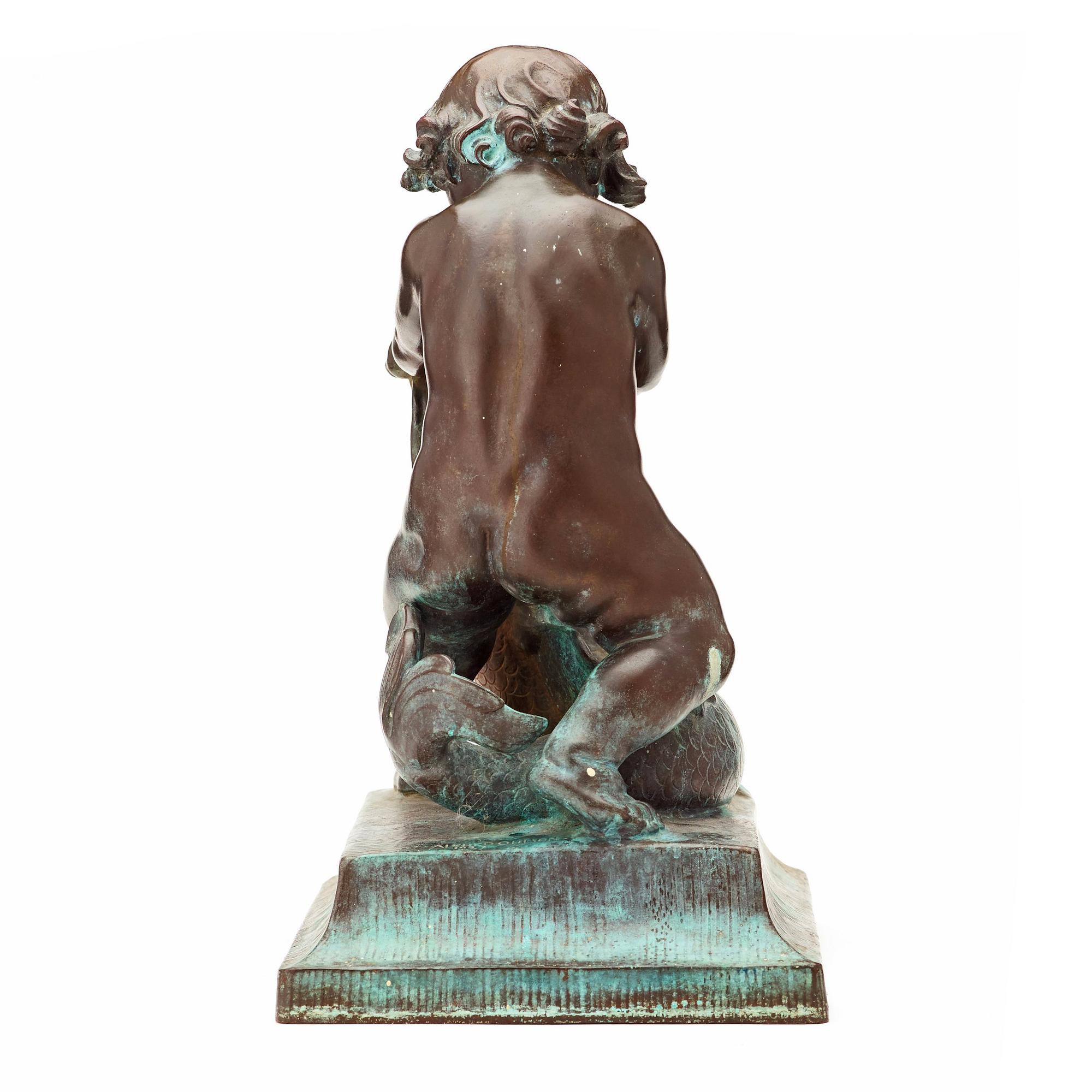 Alfred Ohlson, fontänskulptur, Otto Meyer Eftr Fud 1927, "Herkulesbarnet".