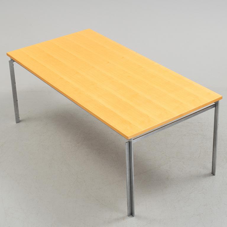 A Poul Kjaerholm "PK-55" table from Fritz Hansen, Denmark.