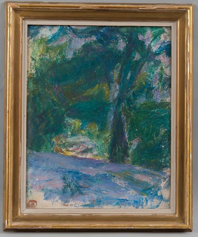 Sigrid Schauman, "MOTIF FROM THE PARK".