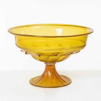 Praktskål, glas, Italien.