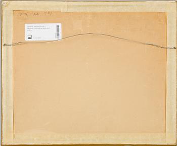 GEORG PAULI, akvarell, monogramsign och dat 24.