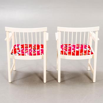 Armchairs, a pair of Sotka Lahti Finland 1960s.