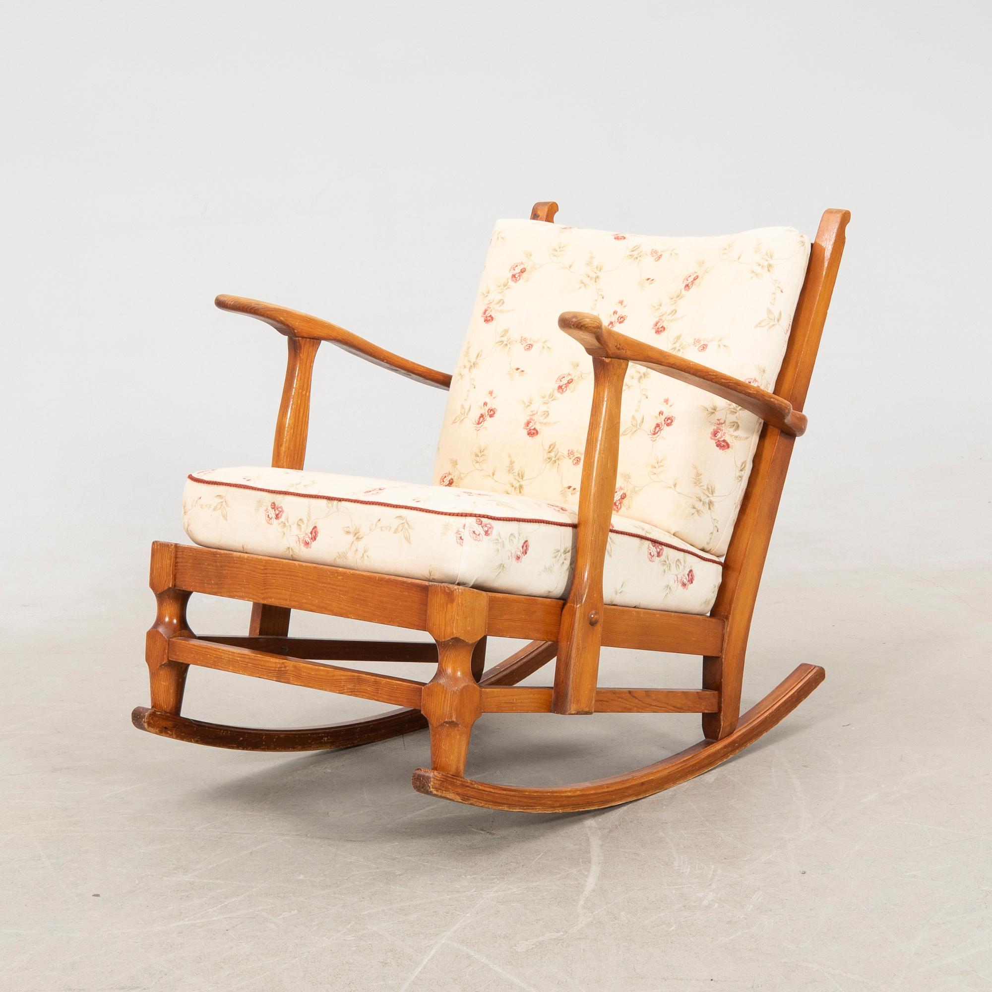 Gösta Göperts, rocking chair "Åre", second half of the 20th century.