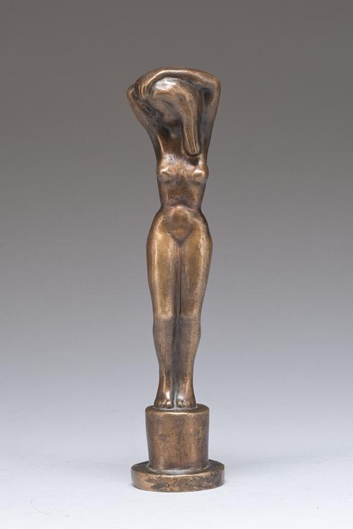 SIGGE BERGGREN, skulptur, brons, signerad.