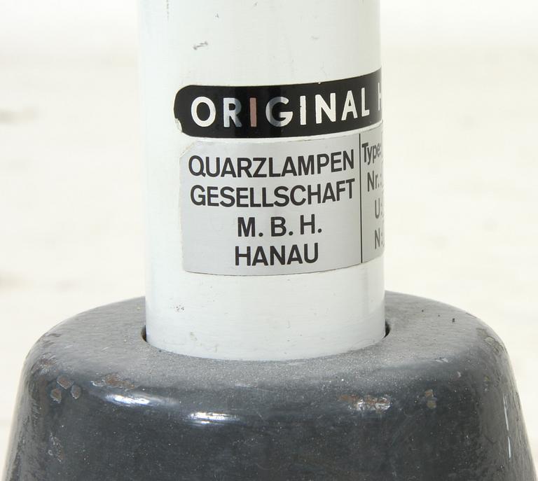INDUSTRILAMPA, Original Hanau, "Type 2259", omkring 1900-talets mitt.
