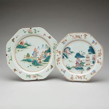 FAT, 2 st olika, Kina, 1700-tal.