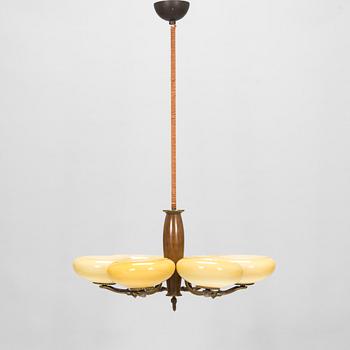 Paavo Tynell, a 1930's '1855/6' chandelier for Taito.