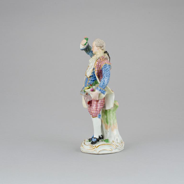 FIGURIN, porslin, 1700-tal.