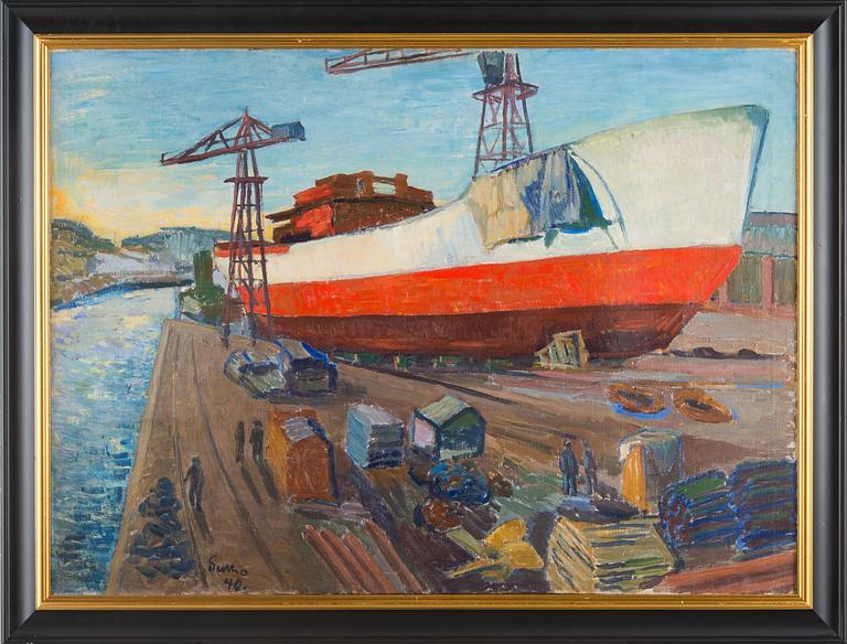Sulho Sipilä, Harbour view.