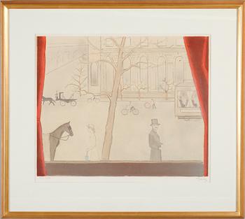 EINAR JOLIN, färglitografi, sign och numr HC 10/40.