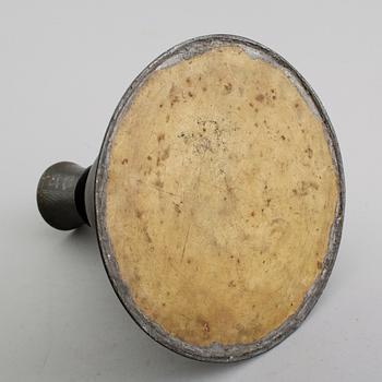 TEMPELLJUSSTAKE, metall, ostindien, antik.