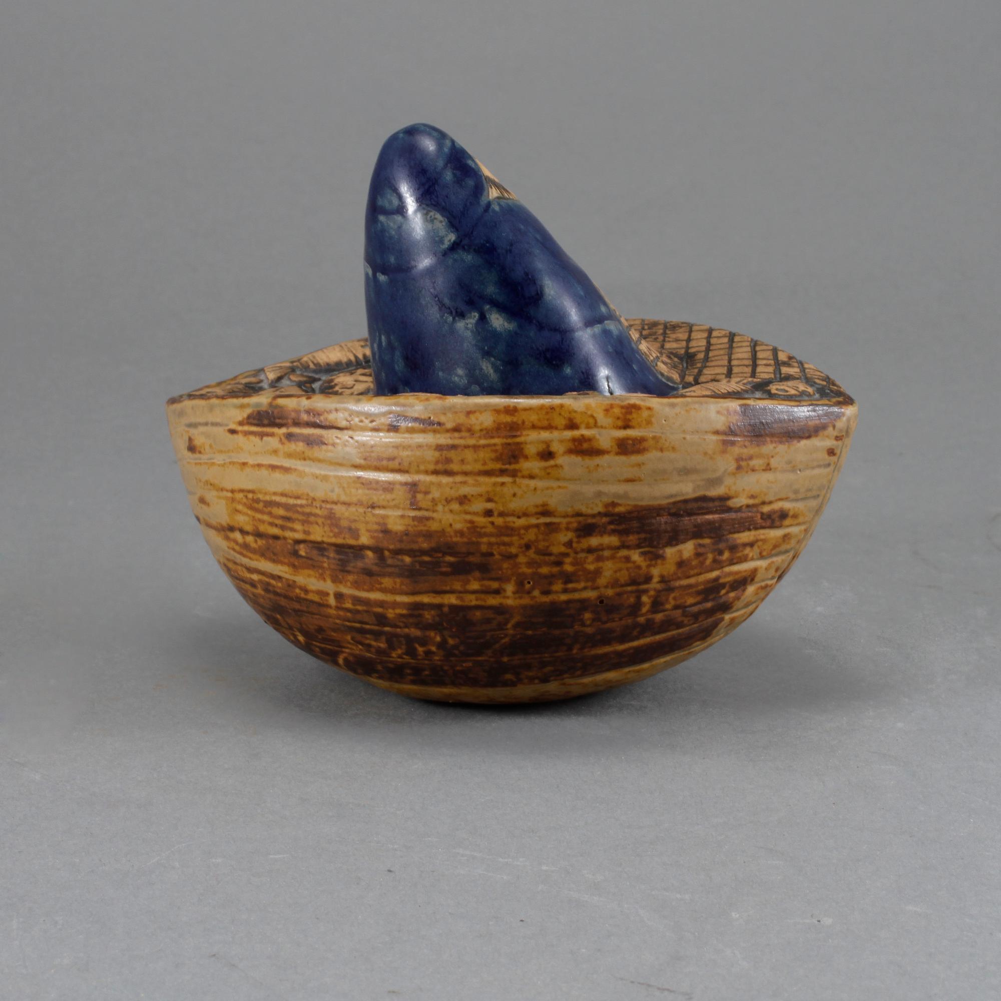 FIGURIN, stengods, Lisa Larson, Gustavsberg, formgiven 1958.