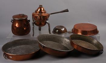 PARTI KOPPAR, 16 delar, 1800-tal.