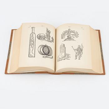 Olaus Rudbeck, Atlantica I-IV + taflor. Utgiven av Axel Nelson, numrerad bibliofilupplaga, Uppsala 1950.