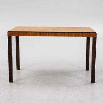 Swedish Modern, a library table, possibly Firma Boet, provenance: Factory owner Neck's residence in Nossebro, 1930s.