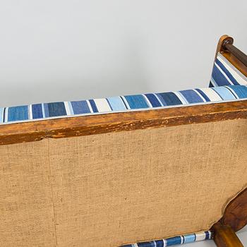 Soffa, biedermeier, Wien 1800-talets mitt.