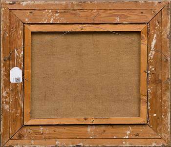 oil on canvas, signed.