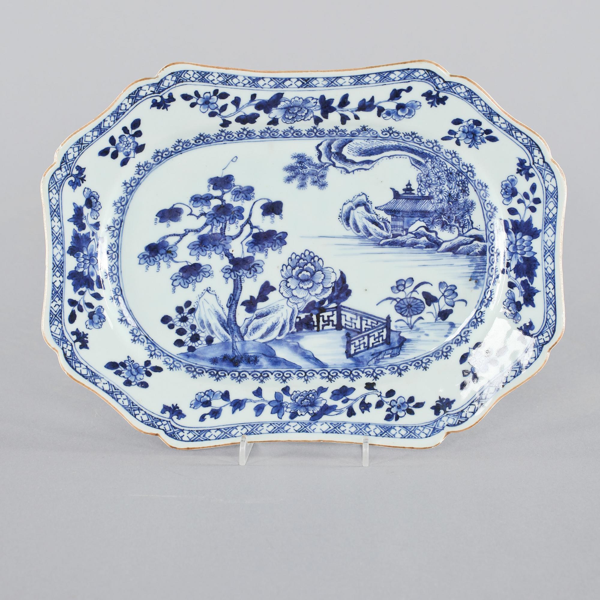 FAT, porslin, Kina, 1700-tal.