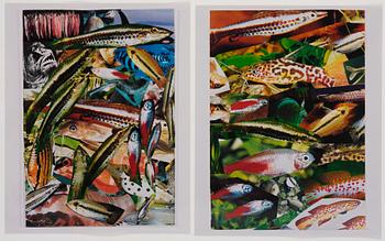Isa Genzken, "Aquarium I" & "Aquarium II".