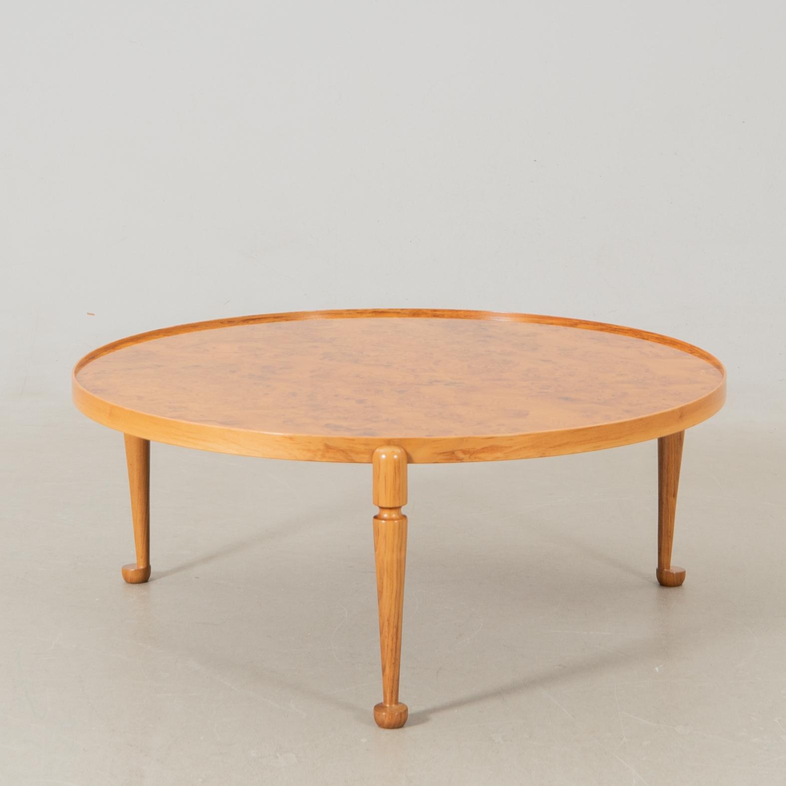 Josef Frank, coffee table, model B 2139, Svenskt Tenn, before 1985.