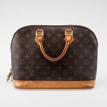 VÄSKA, "Alma", samt SKÄRP, Louis Vuitton.