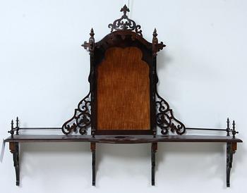 VÄGGHYLLA, 1800/1900-tal.