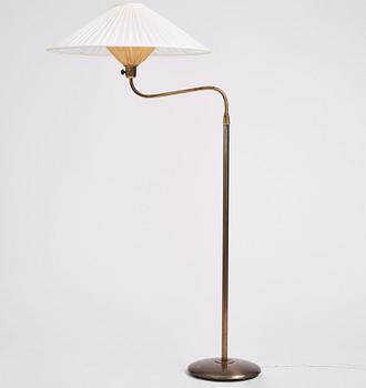 Bertil Brisborg, a floor lamp model "30620", Nordiska Kompaniet 1940s.