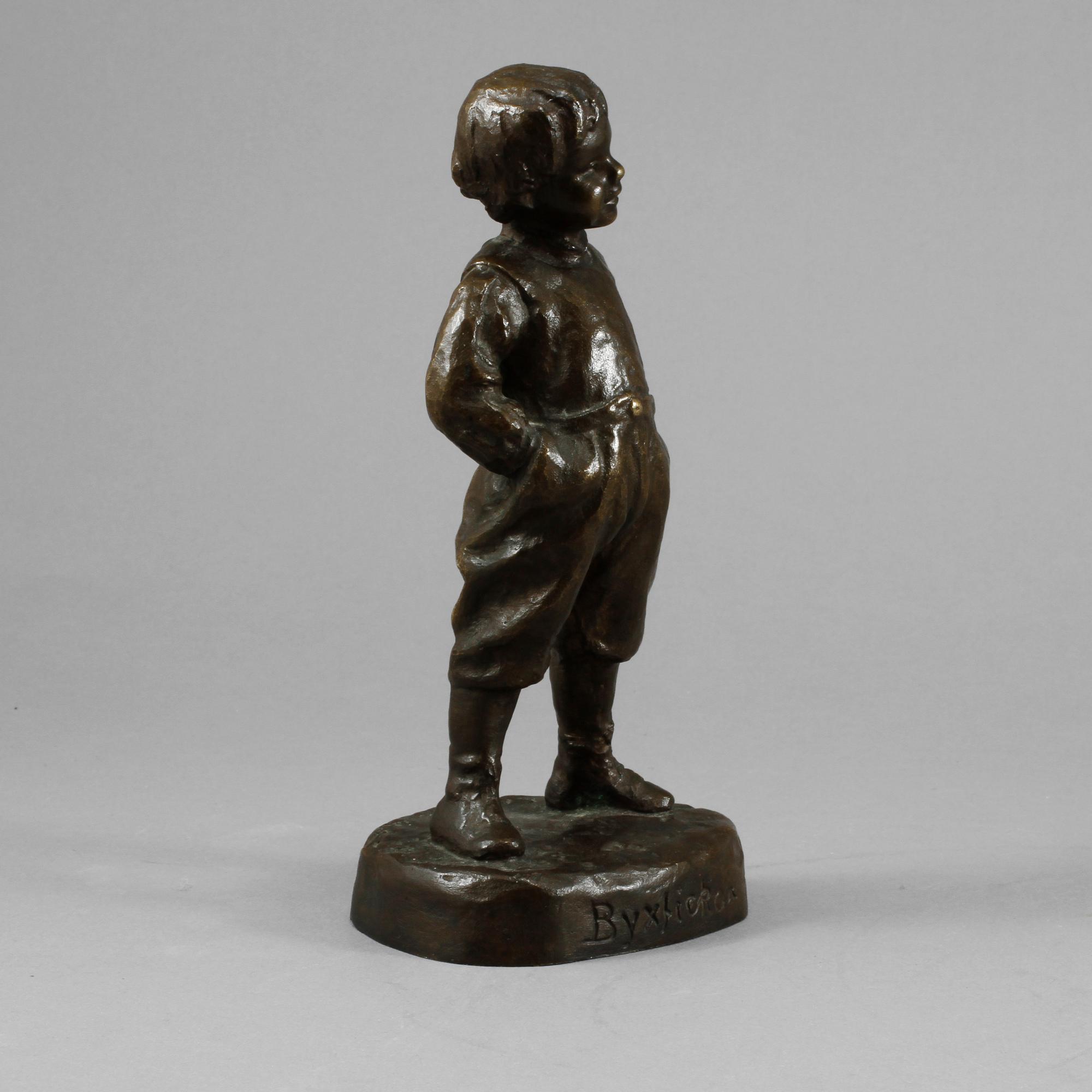 LENA BÖRJESON, skulptur, brons, signerad.