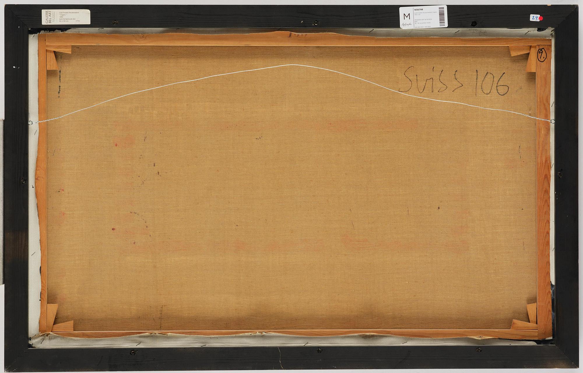 Carl Fredrik Reuterswärd, "Cigars".