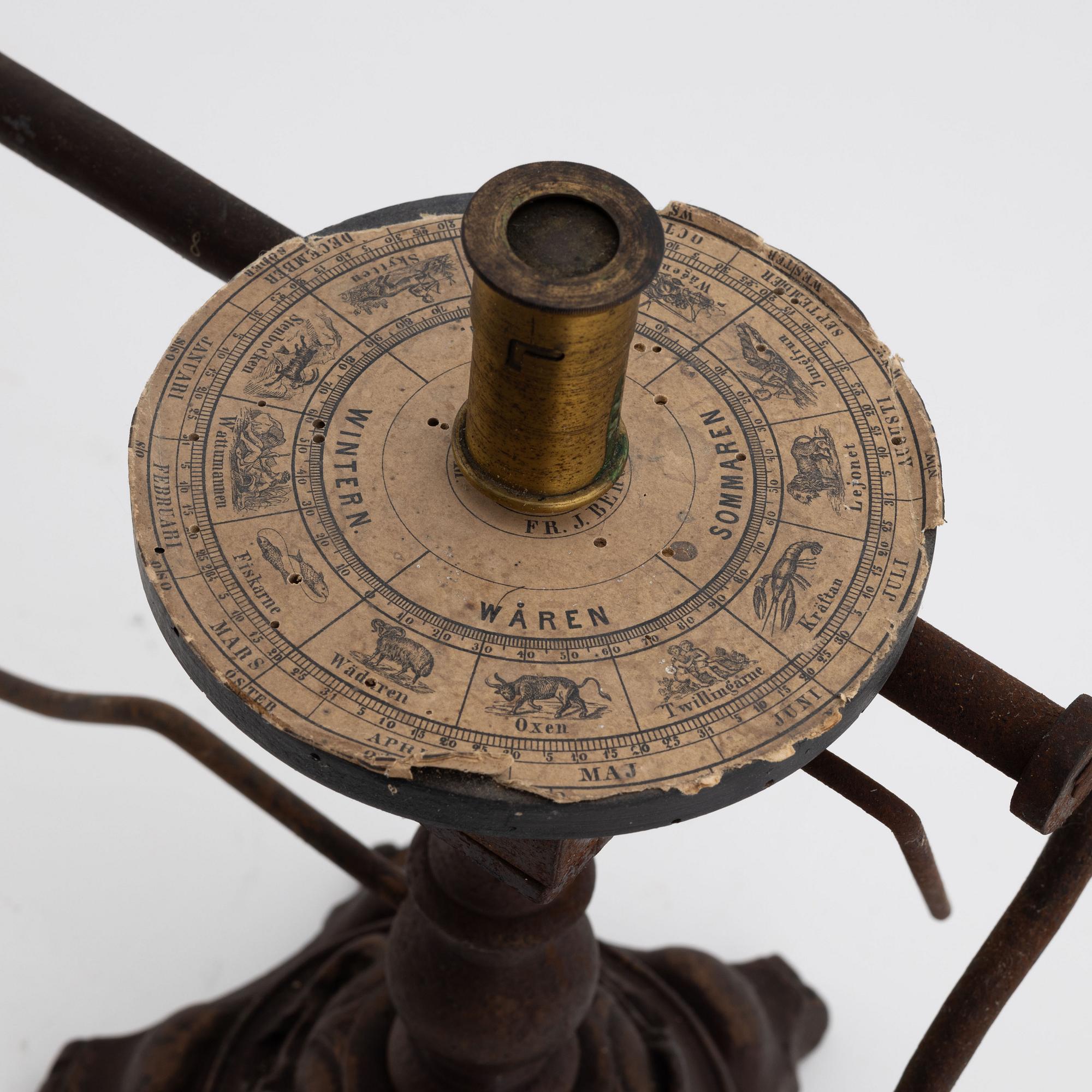 Tellurium, Fr J. Berg, Stockholm, omkring år 1900.