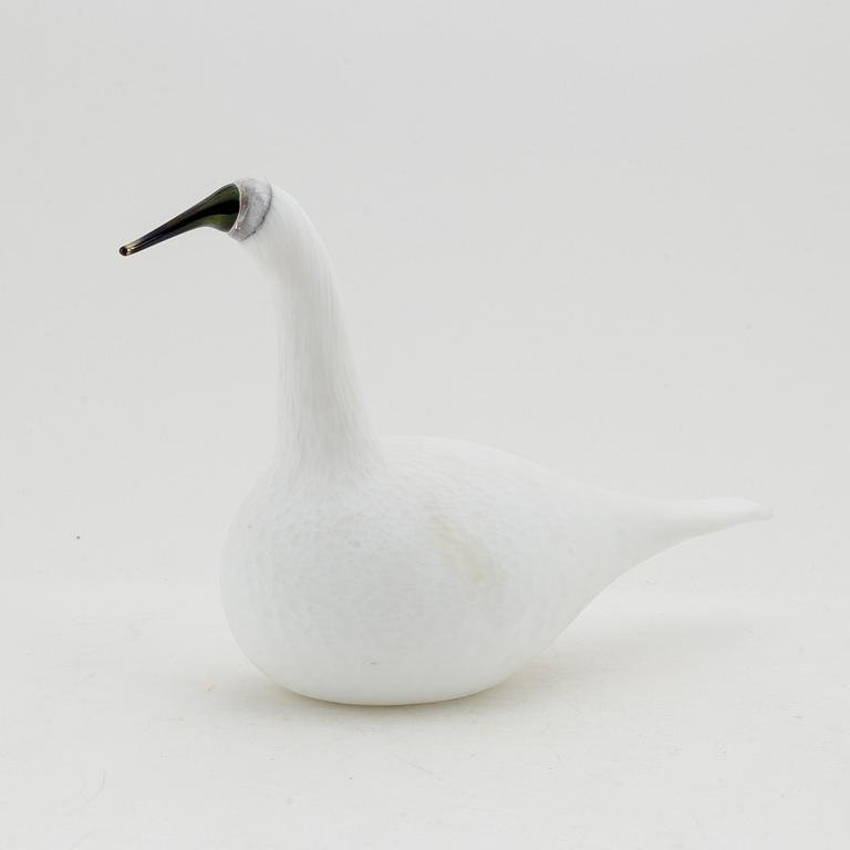 Oiva Toikka, a glass bird, Nuutajärvi Notsjö, signed, 2007.
