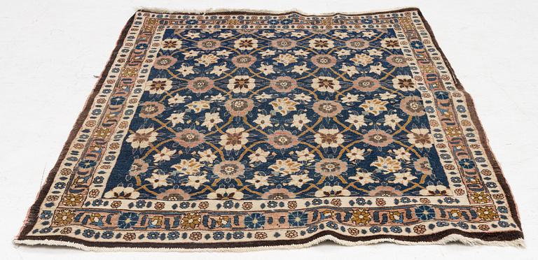 A Veramin rug, c. 140 x 105 cm.