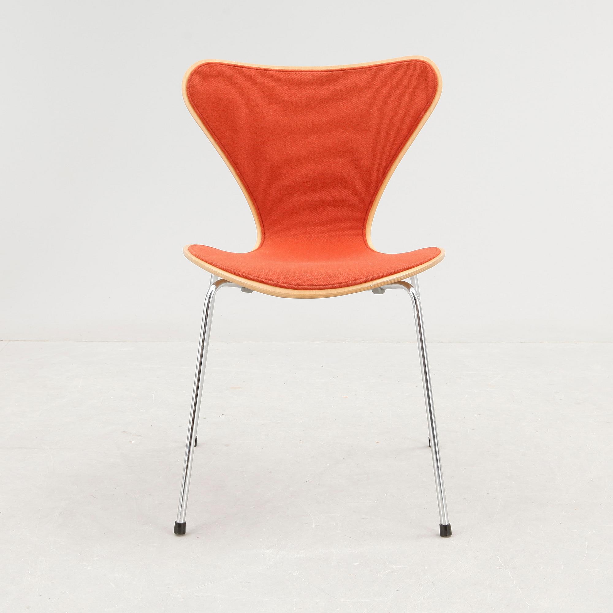 STOL, "Sjuan", Arne Jacobsen för Fritz Hansen, 1979.