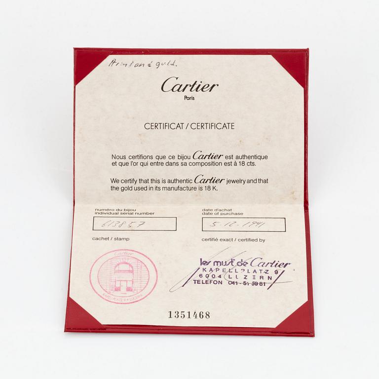 A Cartier "Maillon Panthère" 18K gold bracelet.
