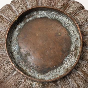 Ytterfoder koppar, Kashmir, norra Indien,  sent 1800-tal.