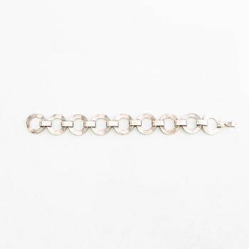 Bracelet, silver, 1970.