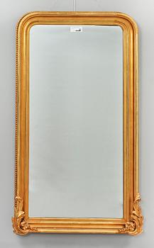 SPEGEL SAMT KONSOLBORD, nyrokoko, 1800-talets andra hälft.