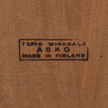 TAPIO WIRKKALA, PÖYTÄ. Polttomerkitty Tapio Wirkkala, Asko, Made in Finland. 1960-luku.