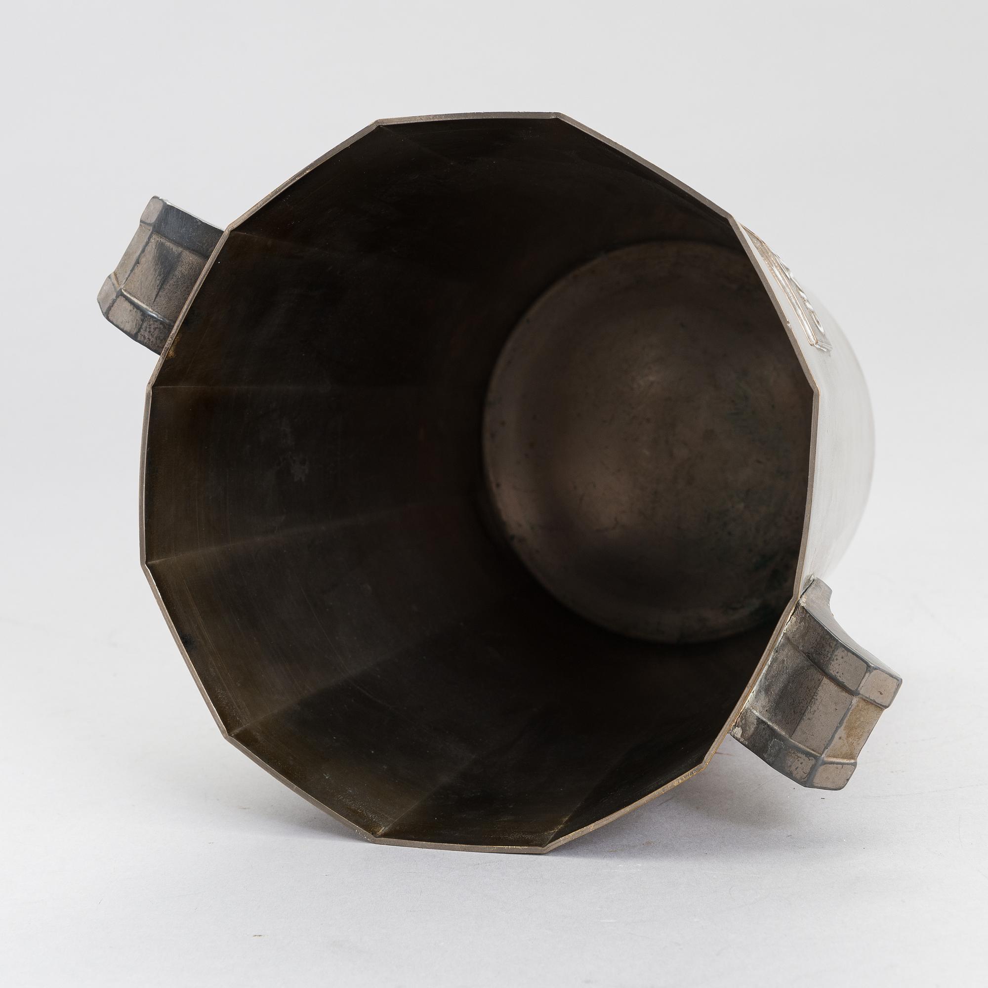 Champagne cooler, Charles Heidsieck, Argit, France 1920s-30s.