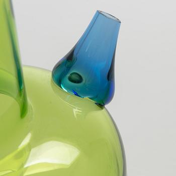 Nanny Still, kanna, prototyp, "Nocturno" Riihimäen Lasitehdas Oy. Formgiven 1975.