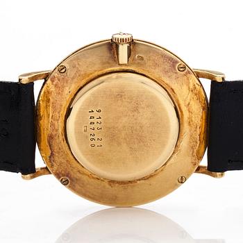 Jaeger-LeCoultre, Vogue, "Onyx dial", wristwatch, 34 mm.