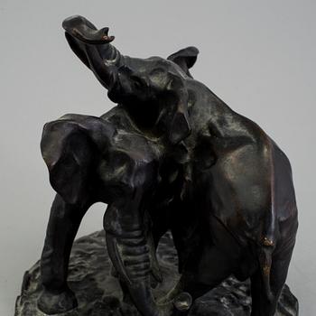 CARL MILLES, a bronze sculpture signed Carl Milles.