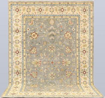 A rug, Kazak design, approx. 286 x 197 cm.