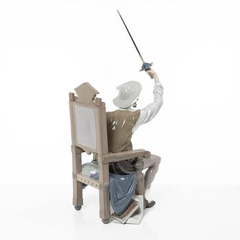 Lladró, figurin, "I am Don Quixote", Lladró, Spanien.