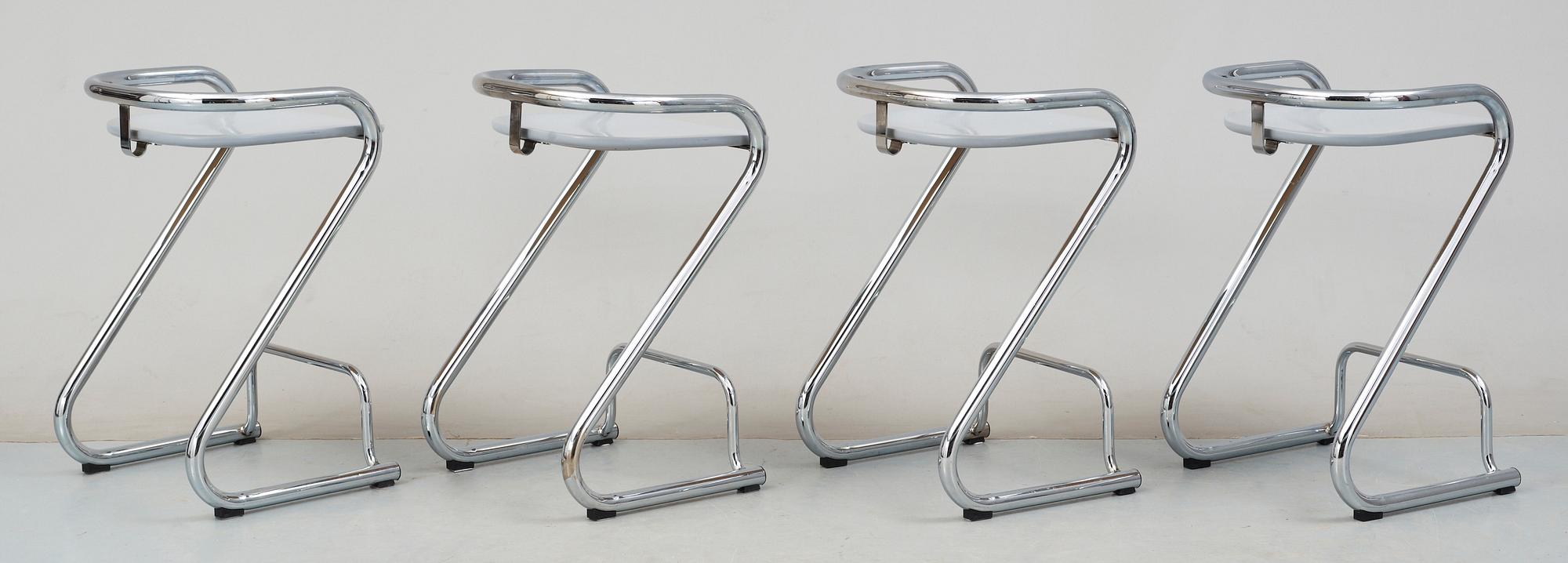 BARSTOLAR, 4 st, Börje Lindau, 1900-taleta andra hälft.