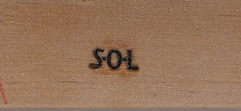 KARMSTOL, sk Gripsholmsstol, Solgården, 1900-talets andra hälft.