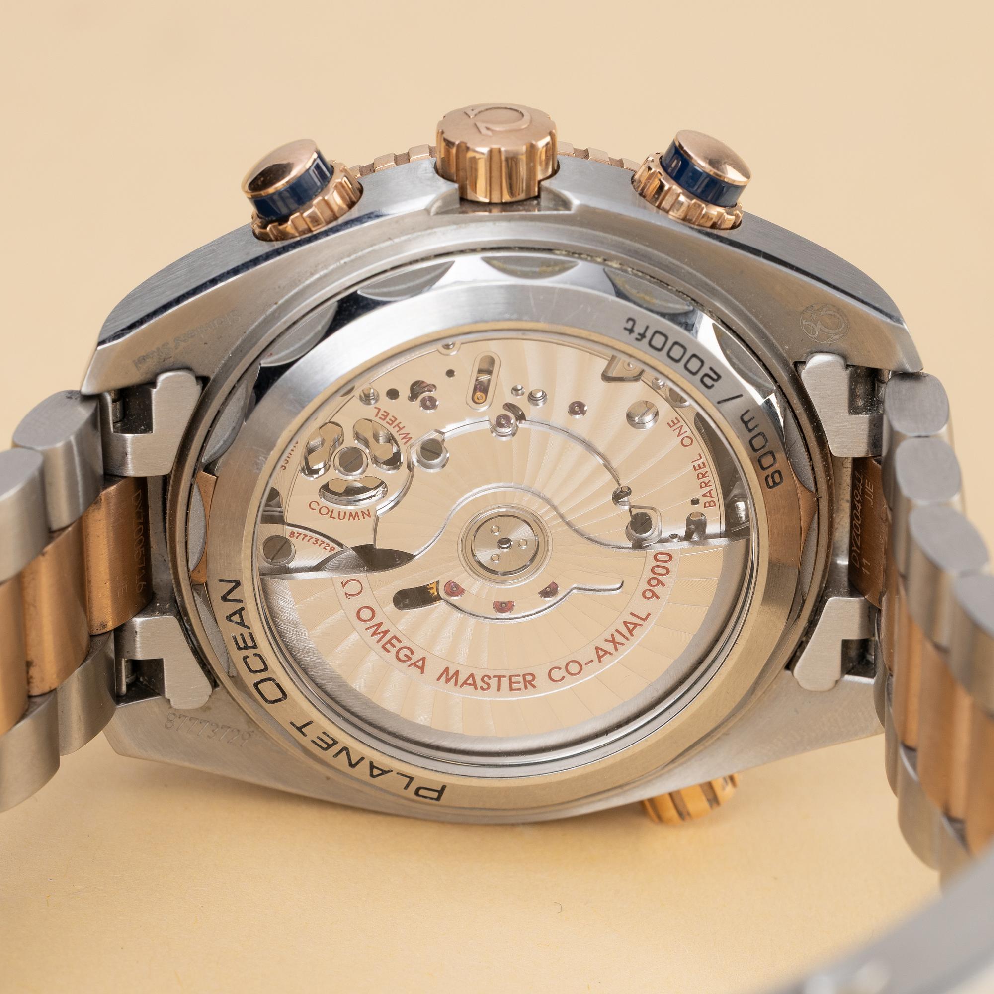 Omega, Seamaster, Planet Ocean 600M, Co-Axial Master Chronometer, ca 2019.