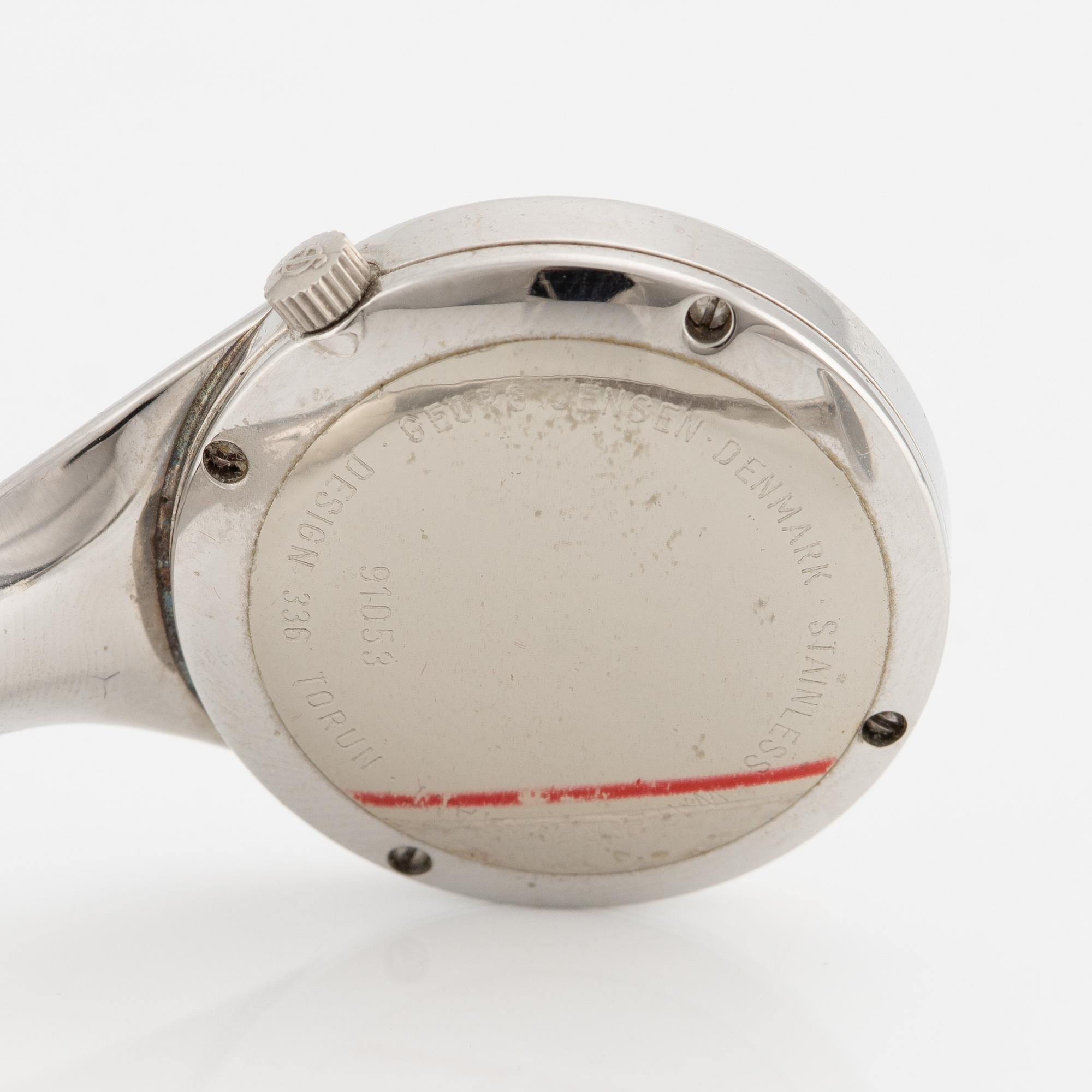 Georg Jensen, Vivianna, design Torun Bülow-Hübe, armbandsur, 26,5 mm.