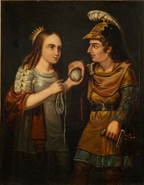 Carl Johan Sjöstrand, "Theseus och Ariadne".