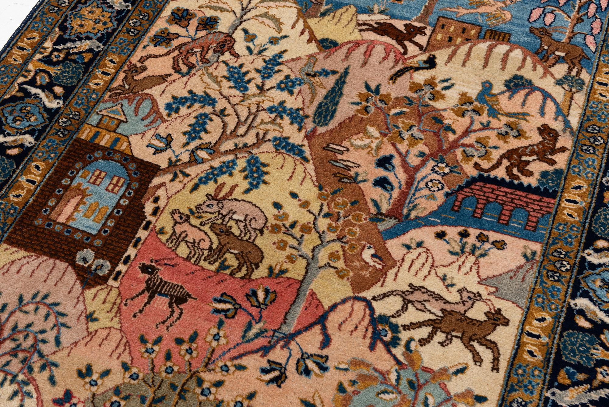 Carpet, oriental, 185 x 135 cm.